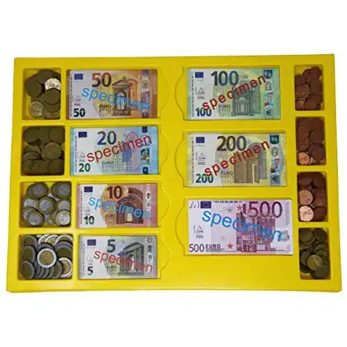 Die beste Spielgeld WISSNER ® 80641 aktiv lernen - Euro, 290 Teile 2026 Test Bestseller Spielgeld WISSNER ® 80641 aktiv lernen – Euro, 290 Teile
