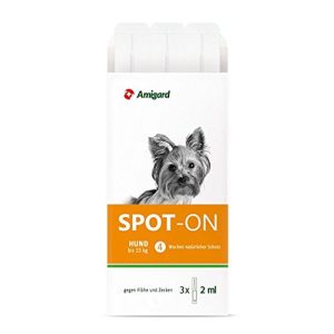 Spot-on Hund Amigard Spot-On 3er Pack für kleine Hunde