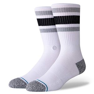 Stance-Socken Stance Crew Socken – Boyd – Infiknit (Weiß, Mittel)