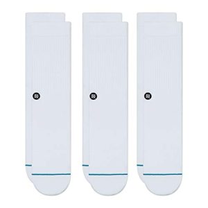 Stance-Socken Stance Icon Herren Socken 3er-Pack, White, L