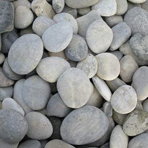 Steine zum Bemalen Splittprofi Zierkies Flusskiesel Malsteine rund