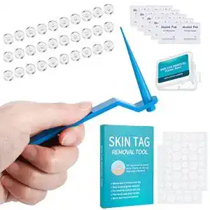 Stielwarzen-Entferner Xinstroe 116 Stck Skin Tag Removal Patch Kit