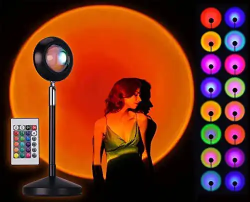 Sunset-Lampe Aygo Sunset Lamp, 16 Farben Sonnenuntergang