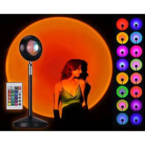 Sunset-Lampe Aygo Sunset Lamp, 16 Farben Sonnenuntergang