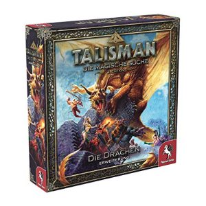 Talisman-Brettspiel Pegasus Spiele 56206G – Talisman – Die Drachen