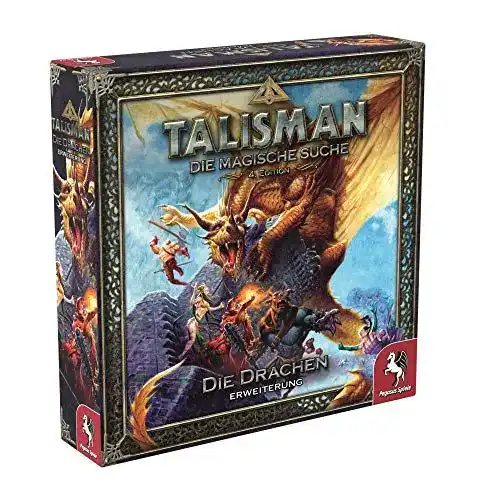 Talisman-Brettspiel Pegasus Spiele 56206G – Talisman – Die Drachen