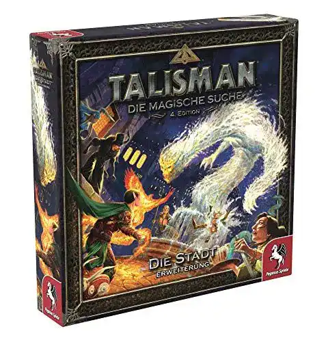 Talisman-Brettspiel Pegasus Spiele 56208G – Talisman – Die Stadt