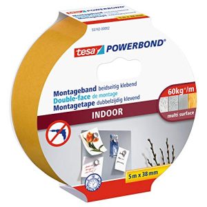 Tesa Powerbond tesa INDOOR – Doppelseitiges Montageband