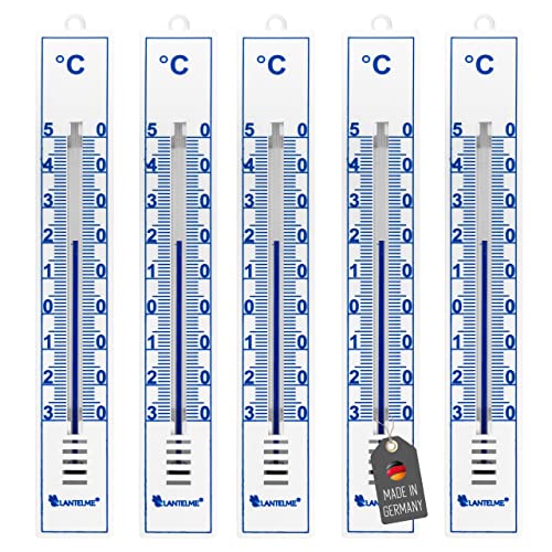 Die beste thermometer analog lantelme 5x zimmerthermometer garten Bestsleller kaufen