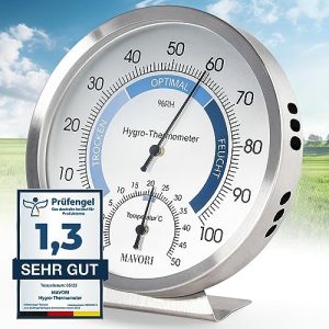 Thermometer analog MAVORI ® 2in1 Hygrometer Innen Analog