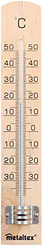 Die beste thermometer analog metaltex 298005 innenthermometer braun Bestsleller kaufen