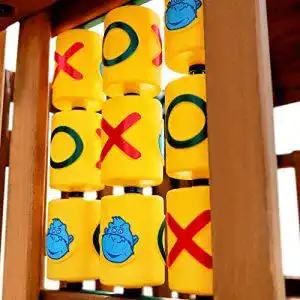 Tic-Tac-Toe-Spiel Gorilla Playsets Tic Tac Toe Spinner English