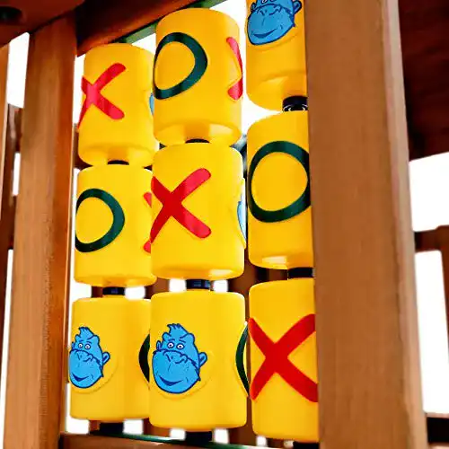 Tic-Tac-Toe-Spiel Gorilla Playsets Tic Tac Toe Spinner English