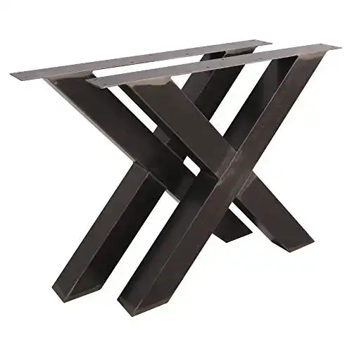Tischbein Metall