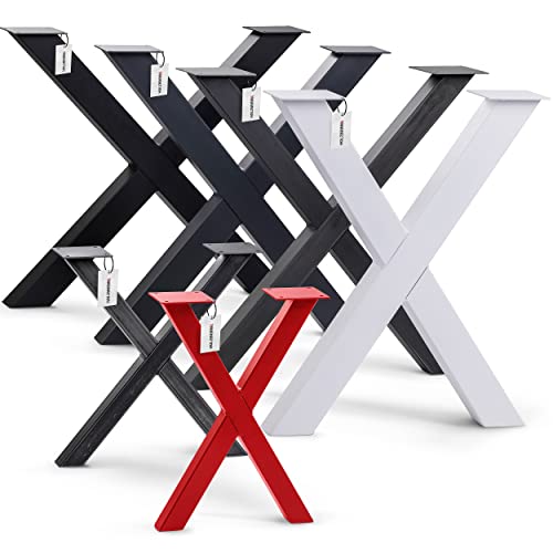 Die beste tischbein metall holzbrink tischkufen x form vierkantprofile Bestsleller kaufen