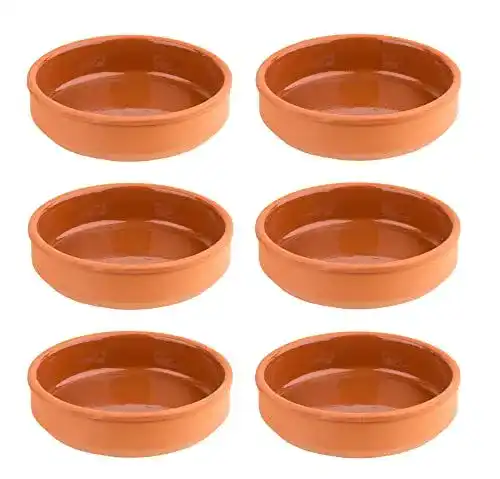 Tonschale BigDean 6er Set Tapas-Schalen – 15,5 x 4 cm Feuerfeste