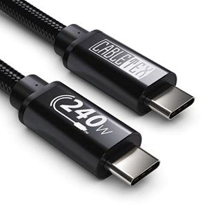 USB-C-Schnellladekabel CABLETEX 240W USB C Ladekabel 1M