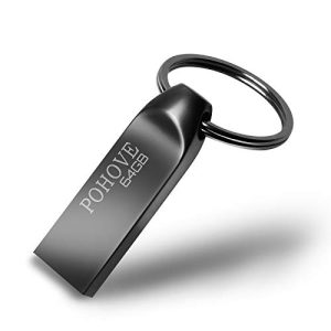 USB-Stick-Schlüsselanhänger POHOVE USB Stick 64gb, Metall