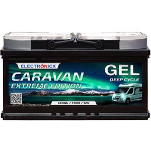 Versorgungsbatterie Electronicx Gel Batterie 12V 120Ah Caravan