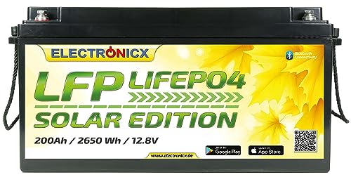 Die beste versorgungsbatterie electronicx lifepo4 200ah 12v batterie Bestsleller kaufen