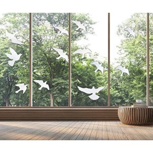 Vogelschutz-Aufkleber MESINURS Fensteraufkleber