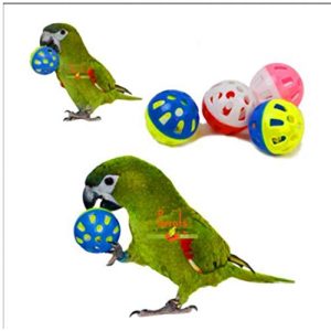 Vogelspielzeug LAVALINK Pet Parrot Spielzeug-Vogel-hohl Bell Ball