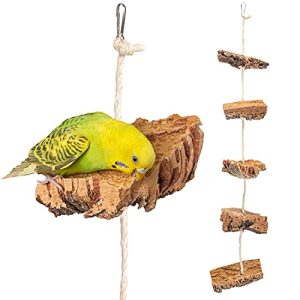 Vogelspielzeug Vogelgaleria Kork Knabberseil – das perfekte