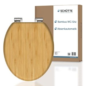 WC-Sitz aus Holz mit Absenkautomatik Schütte SCHÜTTE BAMBOO