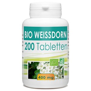 Weißdorn-Kapseln Bio Atlantic Bio Weissdorn 400mg 200 Tabletten