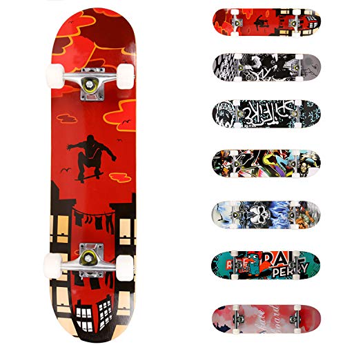 Die beste weskate skateboard weskate skateboard anfaenger 31x8 komplett Bestsleller kaufen