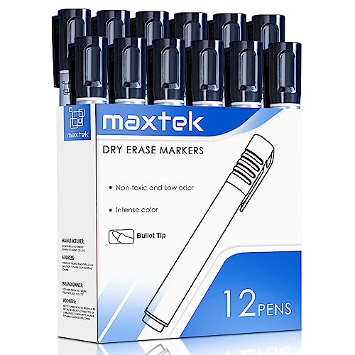 Die beste whiteboard marker maxtek 12 whiteboard stifte rundspitze Bestsleller kaufen