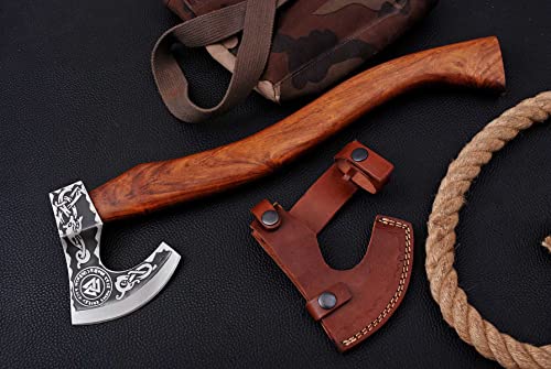 Die beste wikingeraxt generisch custom steel viking axe axt high carbon Bestsleller kaufen