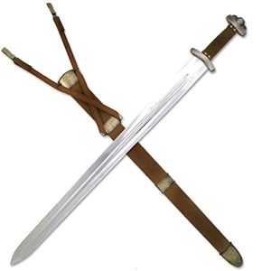 Wikingerschwert Generic Schwert echt Metall mit Gürtel u. Scheide