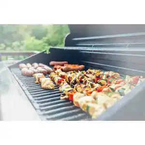 Jamestown-Holzkohlegrill