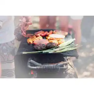 Jamestown-Holzkohlegrill