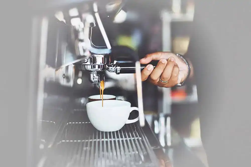 Rundfilter-Kaffeemaschine