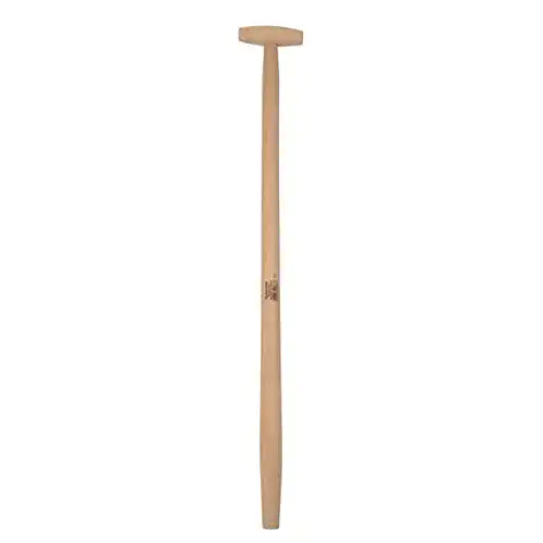 Spatenstiel Kerbl gerade m. T-Griff Esche 95 cm 38/40mm