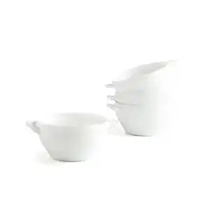 Suppentasse Luminarc Soup Party 3 + 1 gratis Opal Schale, weiß