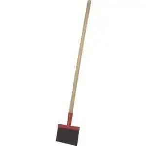 Stoßscharre TRIUSO Universal Federstahl- 150x150x1mm rot