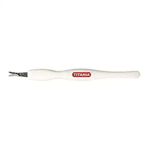 Nagelhautmesser TITANIA , Rostfrei, weiß, 1er Pack (1 x 8 g)