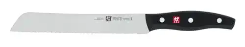Brotmesser Zwilling, Klingenlänge: 20 cm, Wellenschliff, rostfrei
