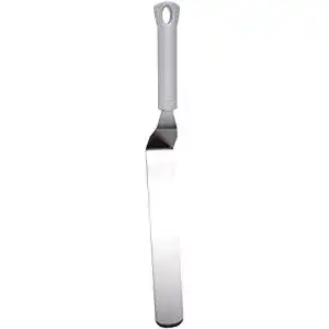 Winkelpalette Dr. Oetker groß, Streichmesser, Edelstahl