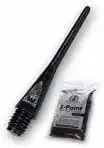 Dart-Spitzen Empire Dart E-Point Spitzen 2BA Schwarz (100 Stück)
