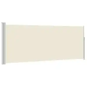 Seitenmarkise vidaXL 120x300cm Creme Sichtschutz Windschutz