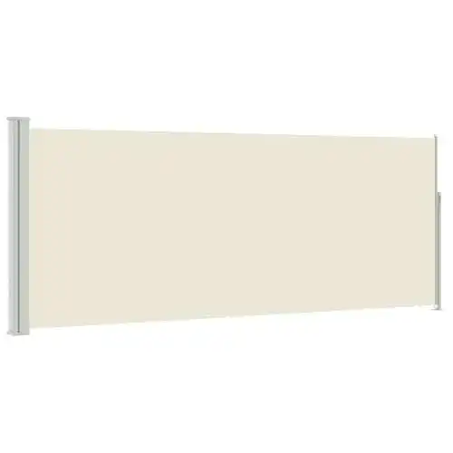 Seitenmarkise vidaXL 120x300cm Creme Sichtschutz Windschutz