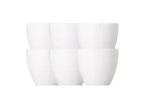 Eierbecher Thomas Sunny Day Weiss, Set 6tlg.