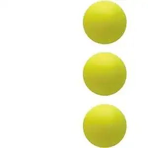 Tischkicker-Bälle Bärenherz 3 Stück Kickerball original Magic gelb