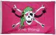 Piratenflagge Flaggenfritze Flagge Pirat Pirate Princess Prinzessin