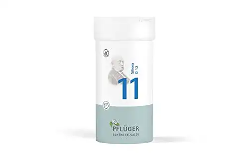 Pflüger-Schüßler-Salze PFLÜGER Schüßler Salze Nr. 11 Silicea D12
