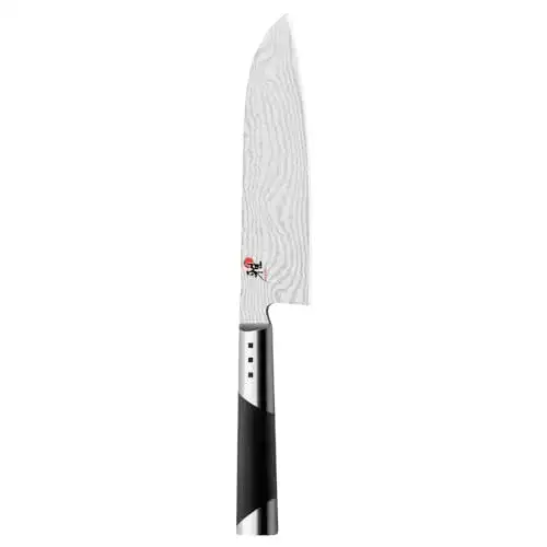 Japanische Küchenmesser MIYABI Santokumesser, Klinge: 18 cm